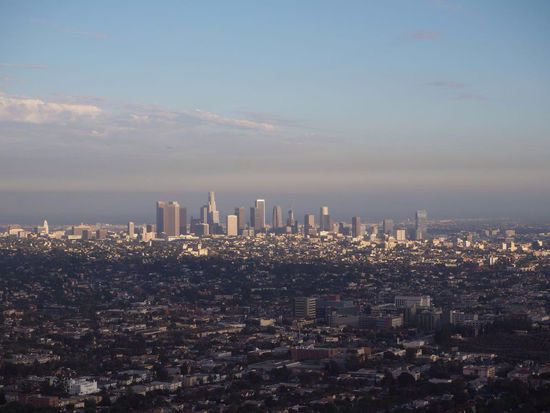 genialer Blick auf L.A.