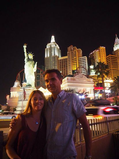 New York by night...