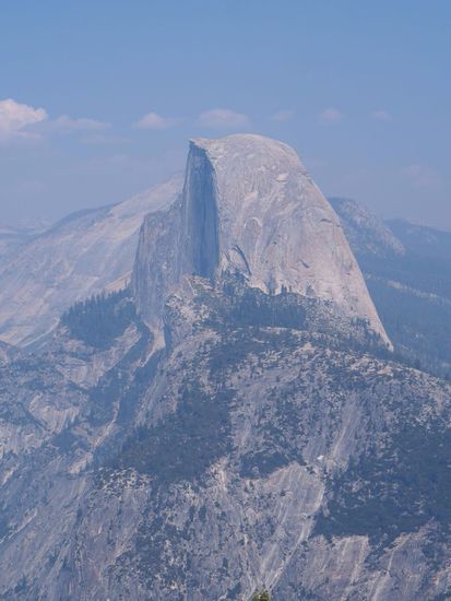 Half Dome auf Augenhöhe