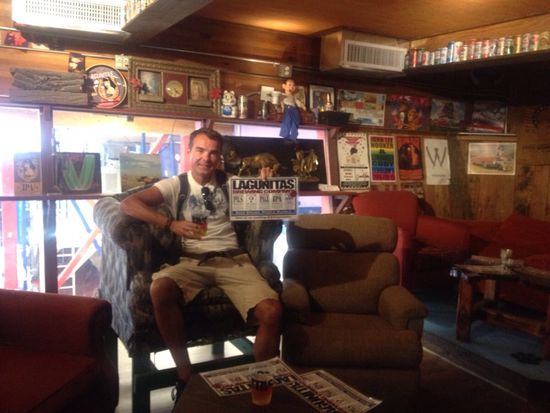 "tap room" at Lagunitas...