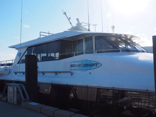 unser Taucherboot "Silverswift"