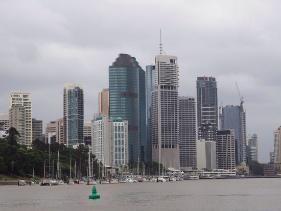 Skyline von Brisbane