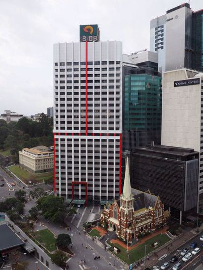 Blick auf die Innenstadt