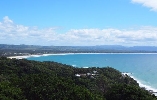 Blick auf Byron Bay