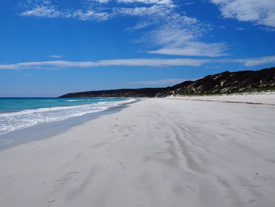 Emu Bay im Norden der Insel