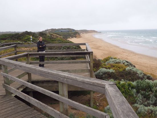 Torquay, die Surf-Metropole Australiens... bei schönerem Wetter 