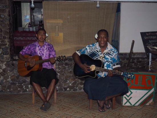 musikalische Begleitung beim Essen...