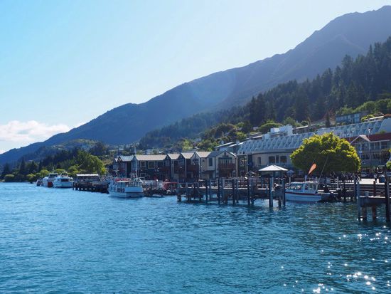 Promenade von Queenstown