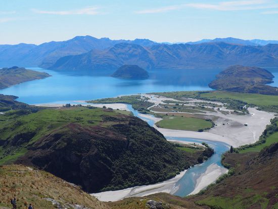 Blick auf Lake Wanaka