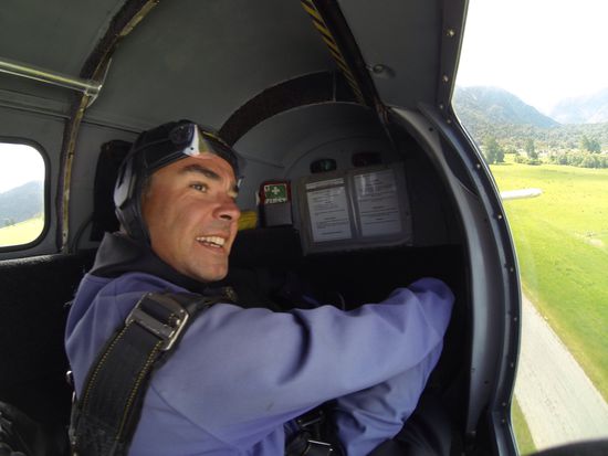 Roland mit Guide ganz vorne...