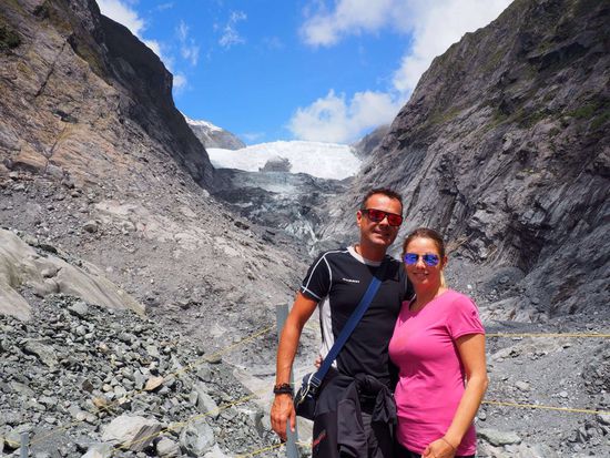 Gletscherzunge des Franz Josef Glacier