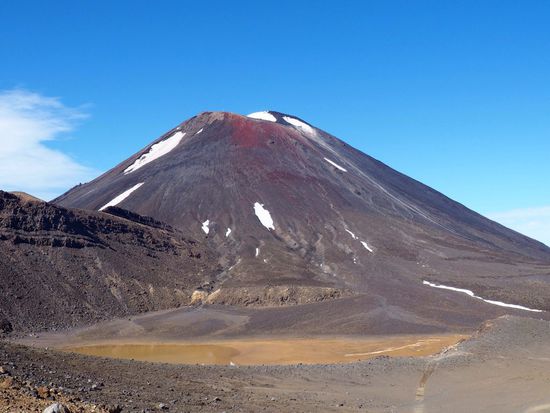 Mt. Ngauruhoe nach dem Aufstieg