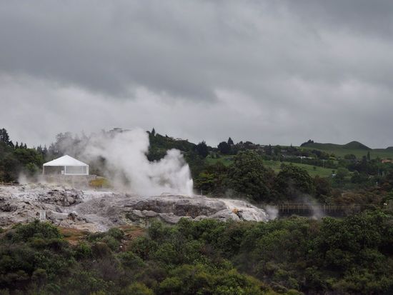 „Prince of Wales Geyser“ - der kleinere der beiden