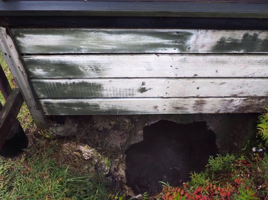 manche Häuser sind mittlerweile unbewohnbar