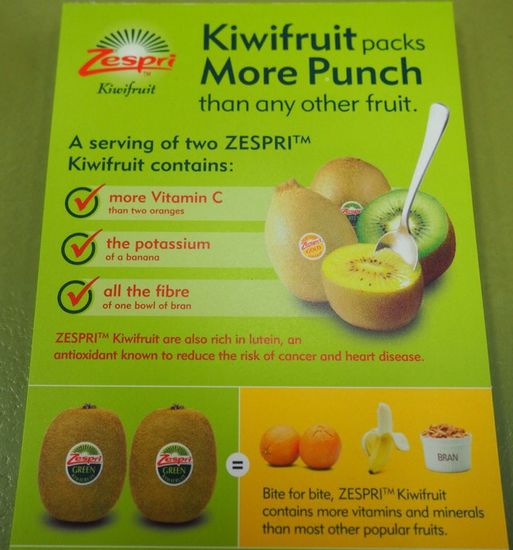 wow - ab sofort essen wir 2 Kiwis pro Tag 