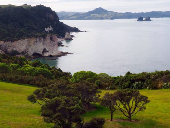 Wanderung zu "Cathedral Cove"