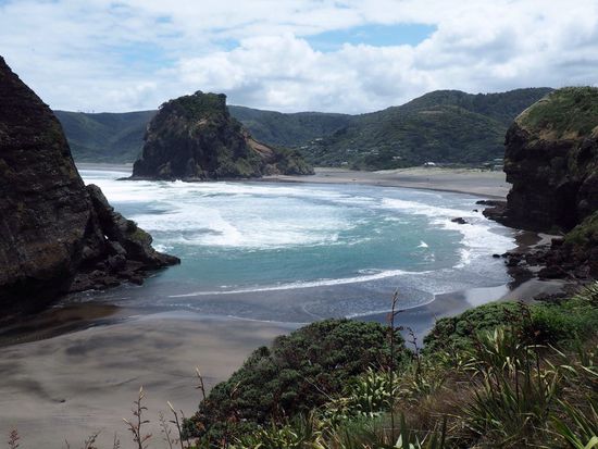Blick auf Piha