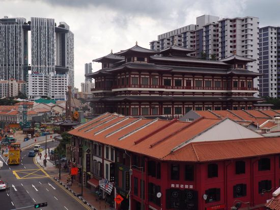 Blick von unserer Dachterrasse