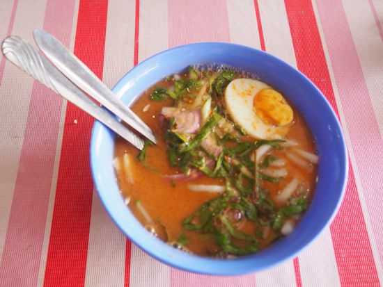 Laksa - Fischsuppe vom Feinsten 