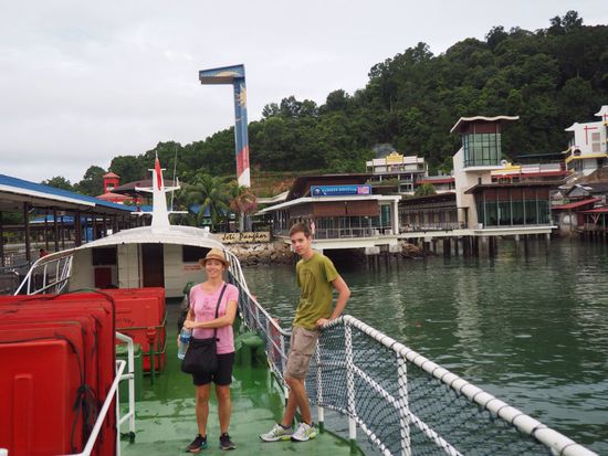 Wir sind auch frühmorgens bereits gut gelaunt 