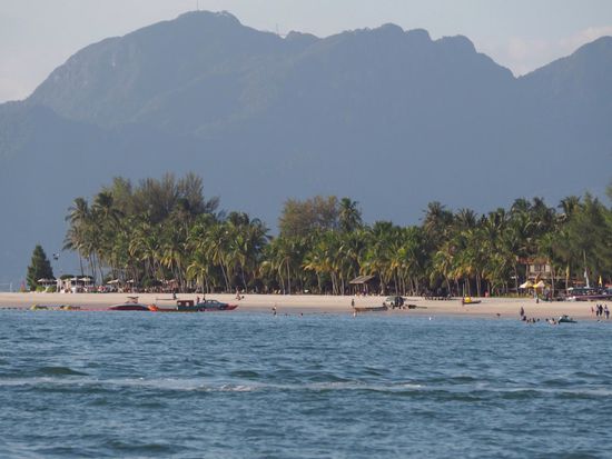 Wassersport lieben die Asiaten 