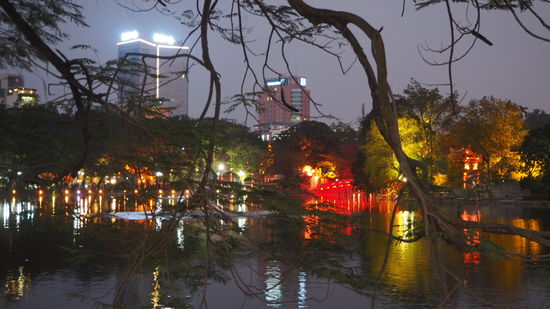 Abendstimmung am See