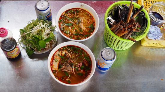 Frische Pho Bo Suppe