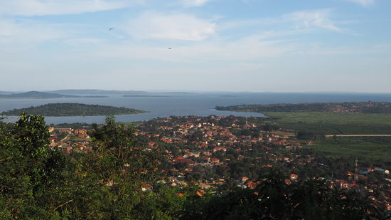 Blick auf den Lake Victoria