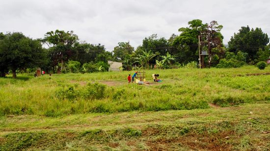 Brunnen zum Wasser holen