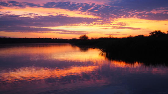 Sonnenaufgang am Nil -amazing!