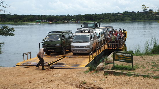 Unsere Fähre funktioniert wieder 