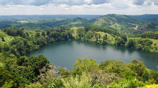 Aussicht von Top of the world...