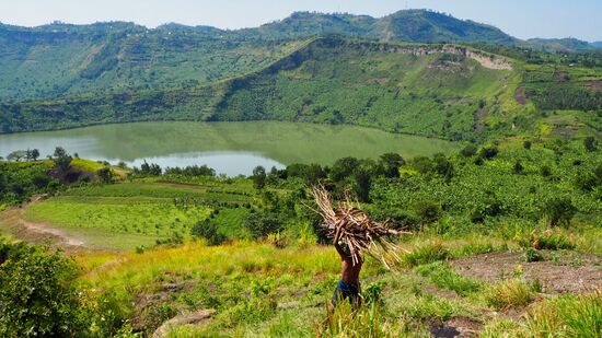 Traumhafte Landschaft... leider ist aber Kinderarbeit gang und gäbe...