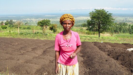 Wir durften ein Foto machen und die Frau wollte es sehen... sie hat sich echt gefreut sich selbst zu sehen.