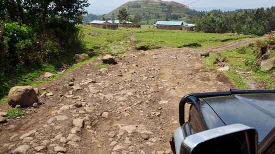 Unglaublich, dass wir es bis zur Lodge geschafft haben...