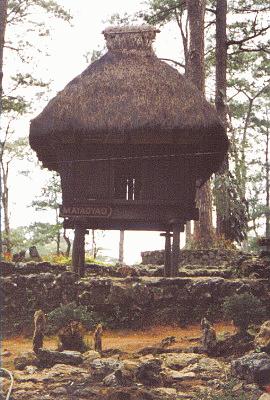 typisches Haus der Bergvölker in Nordluzon