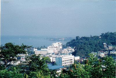 San Fernando-City, Blick zum Hafen
