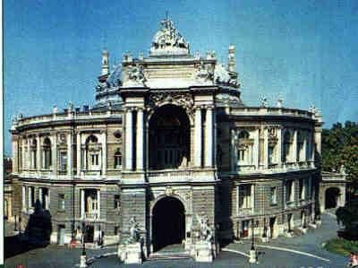 Odessa- das Opernhaus.