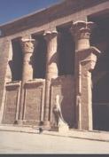 Innenansicht des Edfu-Tempels.