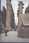 Im Luxor-Tempel.