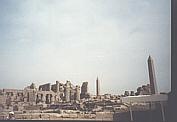 Der Karnak-Tempel.