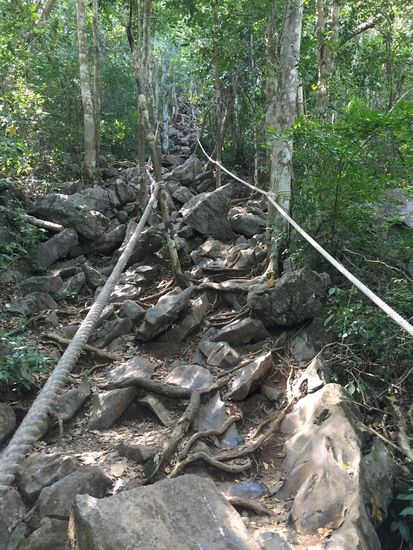 1. Etappe des hard way ...