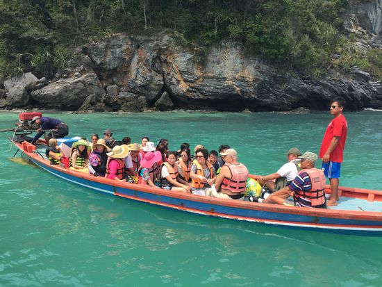 Mit dem Longtail ...