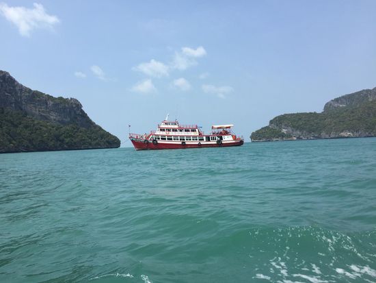 ... zurück auf´s Boot.