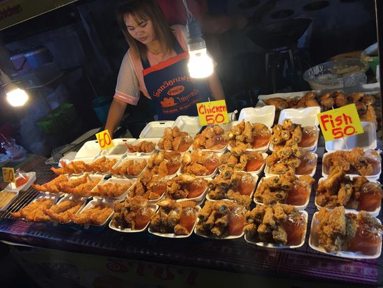 Fisch oder Hühnchen,