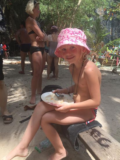 Reis mit ein bisschen Soße ...