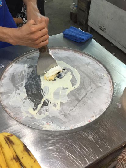 Handgemachte Eiscreme 