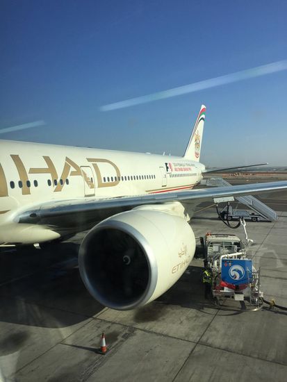 Boeing 777 von Etihad Airways