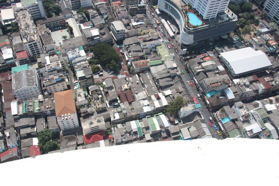 Wenn man nach unten schaut 