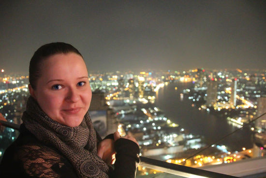 Am Glasgälender vom "The Dome" hatte man einen herrlichen Ausblick 